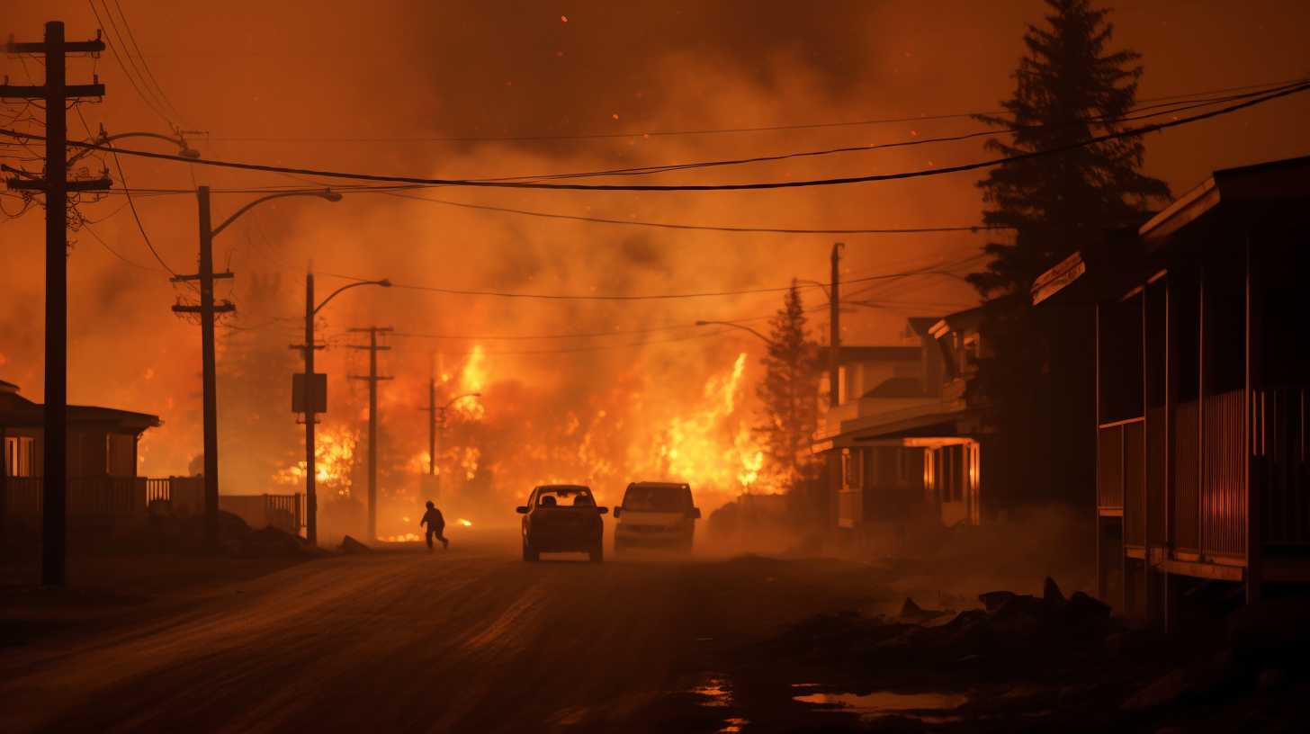 Des dizaines de milliers de personnes évacuées face aux incendies dévastateurs dans le nord et l'ouest du Canada