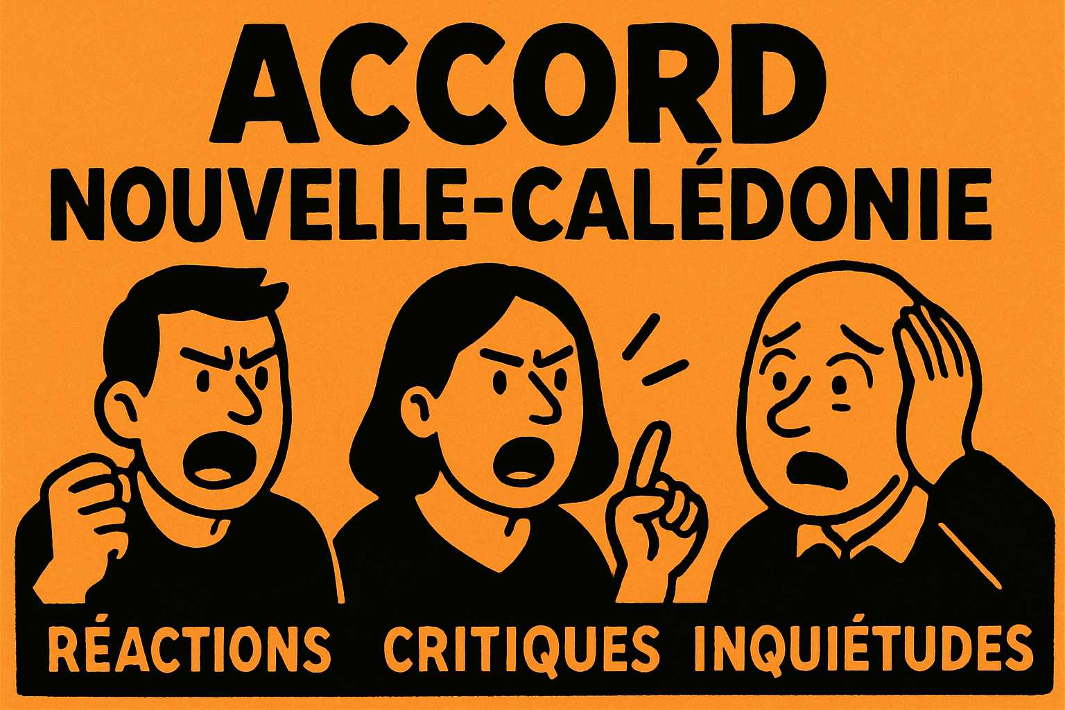 Accord sur l'avenir de la Nouvelle-Calédonie : Entre espoir et méfiance