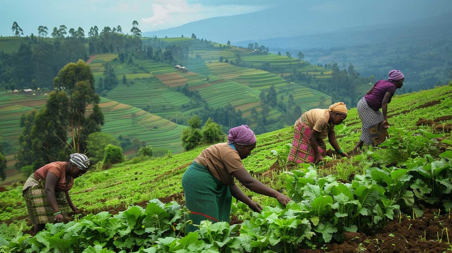 Des agriculteurs rwandais innovent pour un avenir plus durable