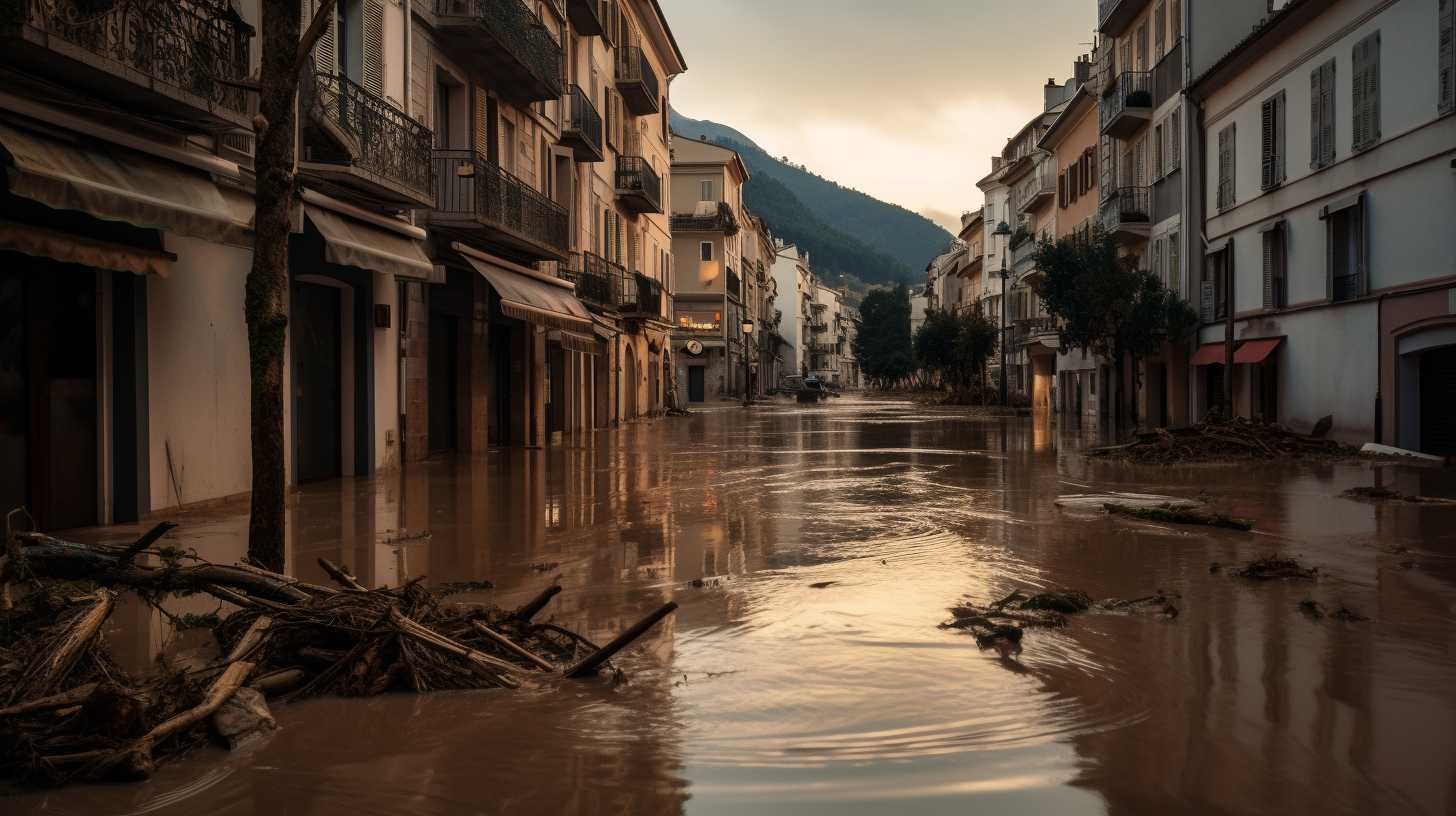 Alerte météo : Vigilance rouge pluie et inondation dans les Alpes-Maritimes, les établissements scolaires fermés !