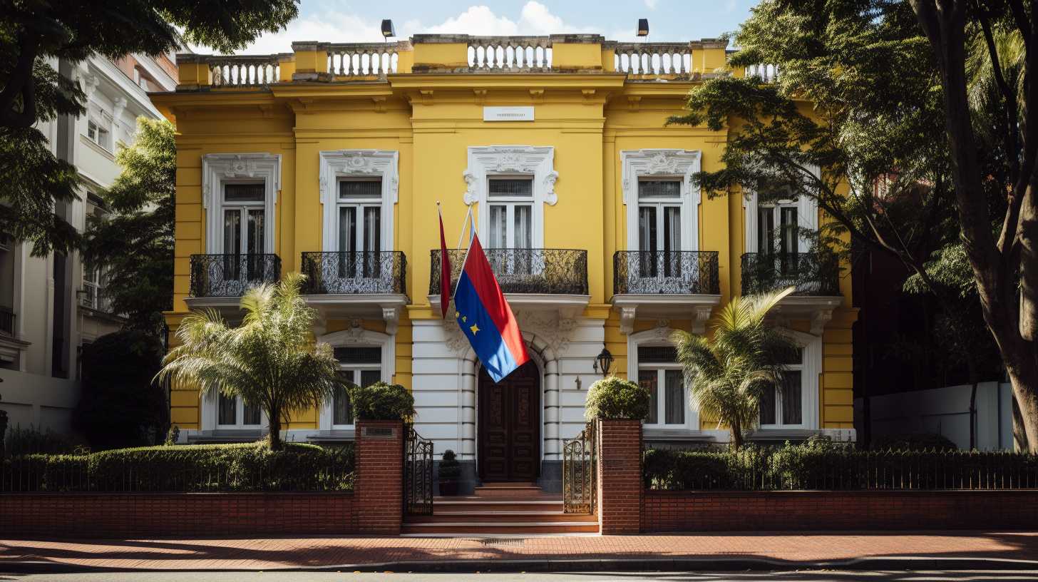 L'ambassade de France au Venezuela normalise ses relations avec le président Maduro : Un geste symbolique marquant un tournant dans les liens diplomatiques
