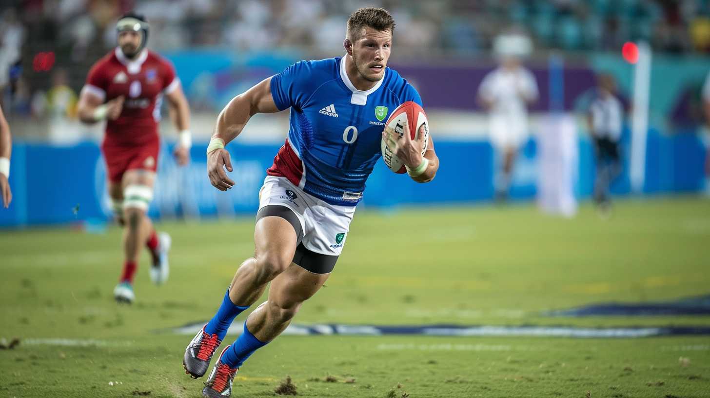 Antoine Dupont se lance dans sa campagne olympique avec l'équipe de France de rugby à VII à Vancouver