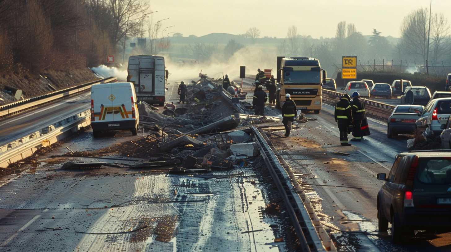 Effondrement meurtrier sur une autoroute en Chine : Bilan tragique de dix-neuf morts