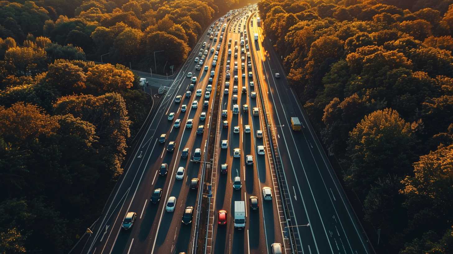 Fissure sur l'A13 : des kilomètres de bouchons en Ile-de-France