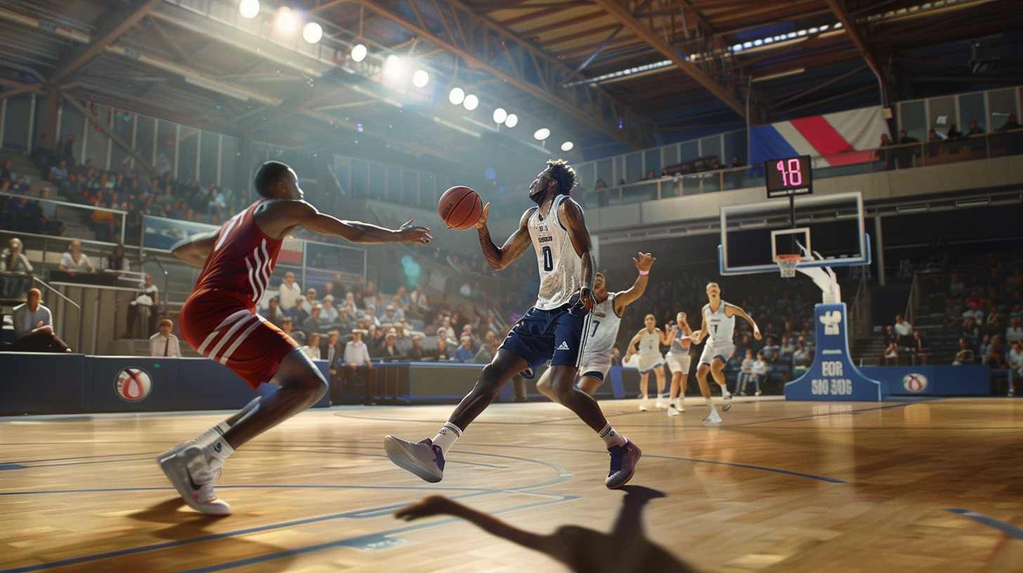 Les équipes de France de basket prêtes à briller aux JO de Paris 2024