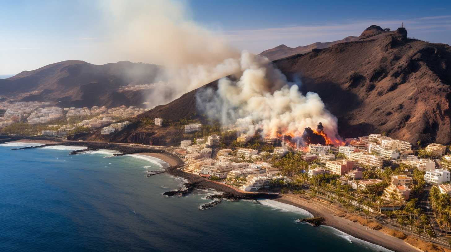 Les Canaries en proie à un incendie dévastateur : Plus de 26 000 évacuations à Tenerife