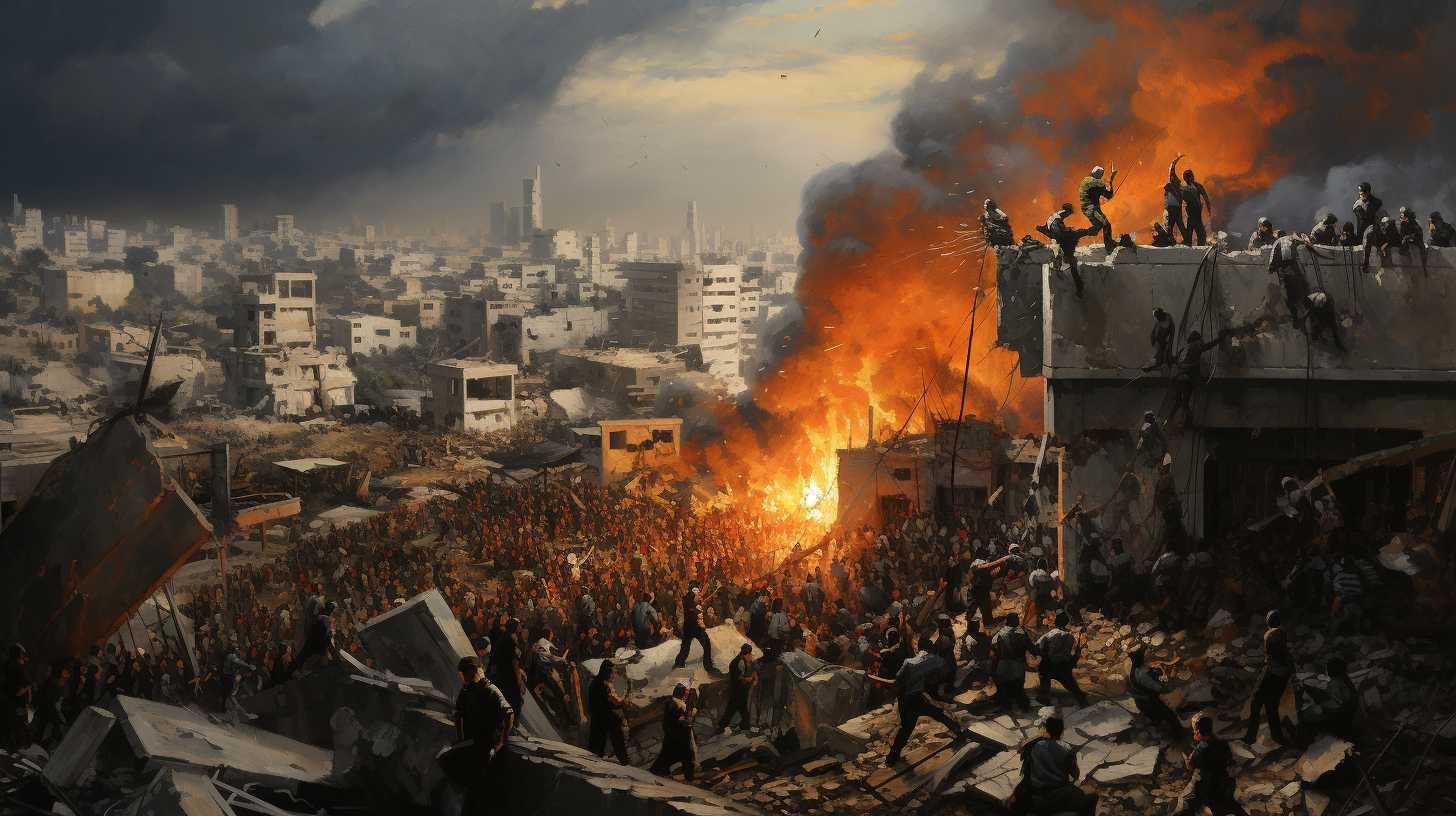 Conflit Israël-Hamas : Chaos et terreur, les images chocs de la 2ème journée de combats