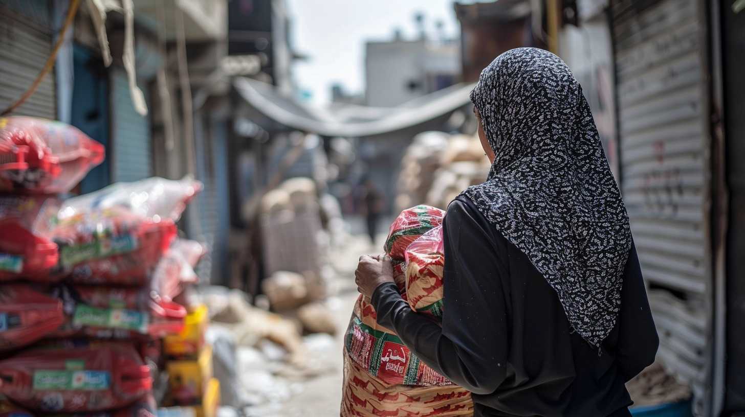 Nouveau drame lors d'une distribution d'aide alimentaire à Gaza : chaos, violence et victimes.