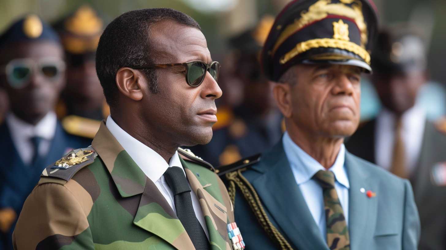 Rencontre fructueuse entre Macron et le général gabonais: vers un avenir prometteur.