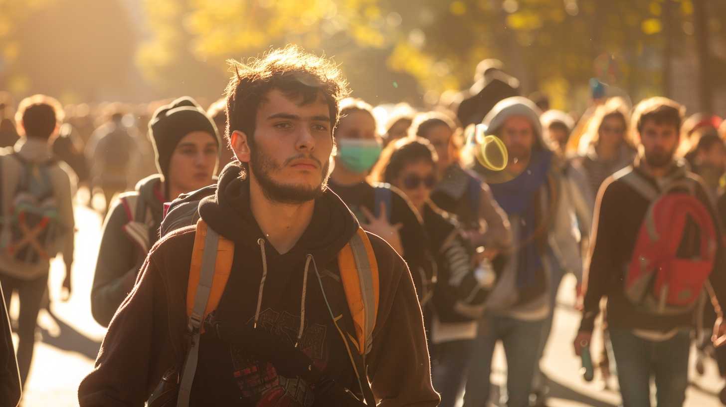 Tensions et incertitudes lors de l'évacuation des étudiants de l'ENS à Paris