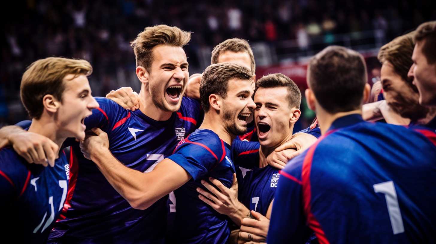 Revanchards et déterminés, les Bleus se qualifient en demi-finales de l'Euro 2023 de volley en écrasant la Roumanie