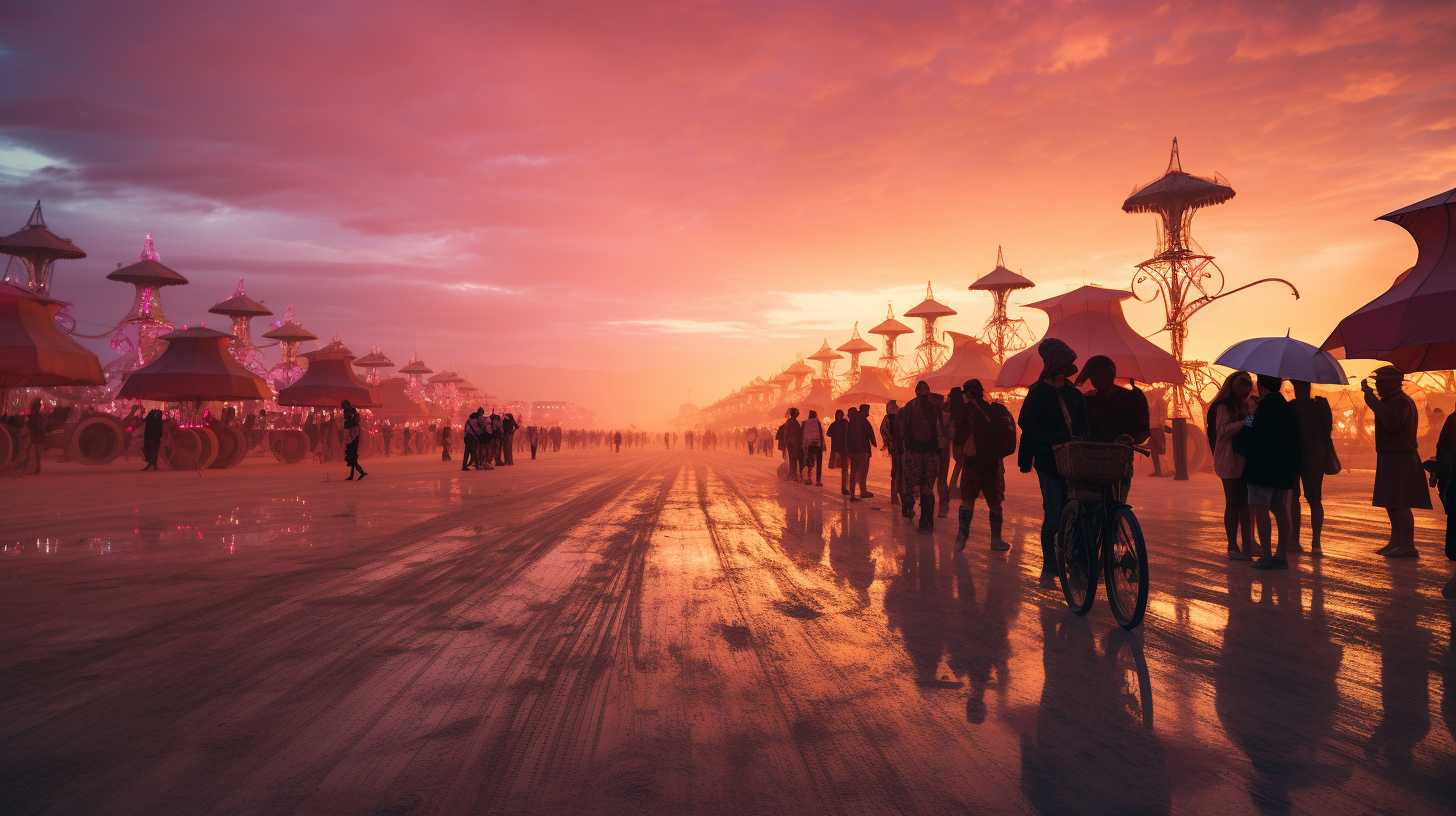 Les Fortes Pluies Interrompent Le Festival Du Burning Man Et Laissent Des Milliers De