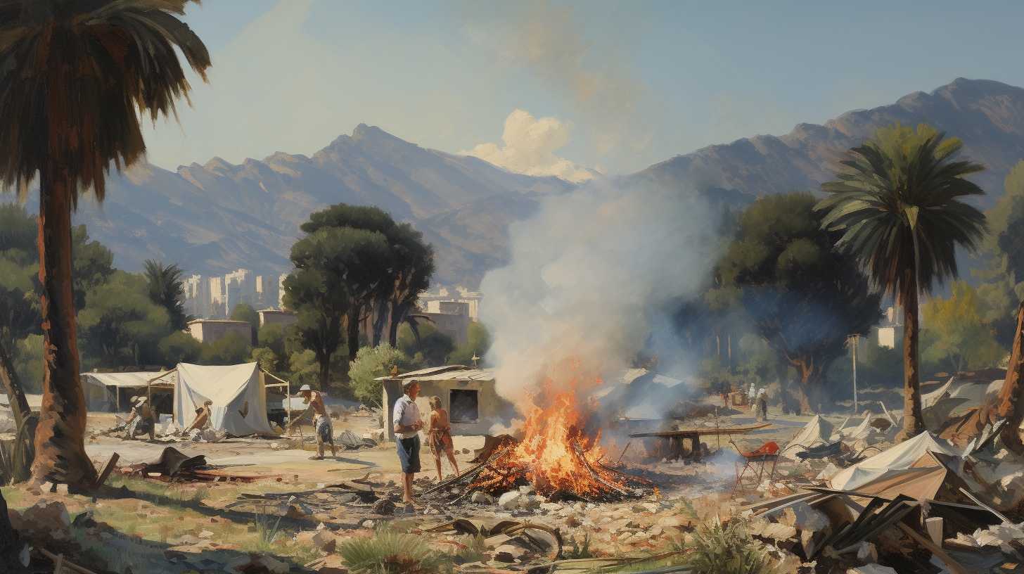 Violent incendie dans les Pyrénées-Orientales : évacuation massive de plus de 3000 personnes et destruction de centaines d'hectares