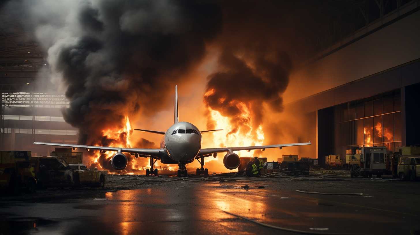Un incendie ravage l'aéroport de Luton à Londres, suspendant les vols et causant des blessés