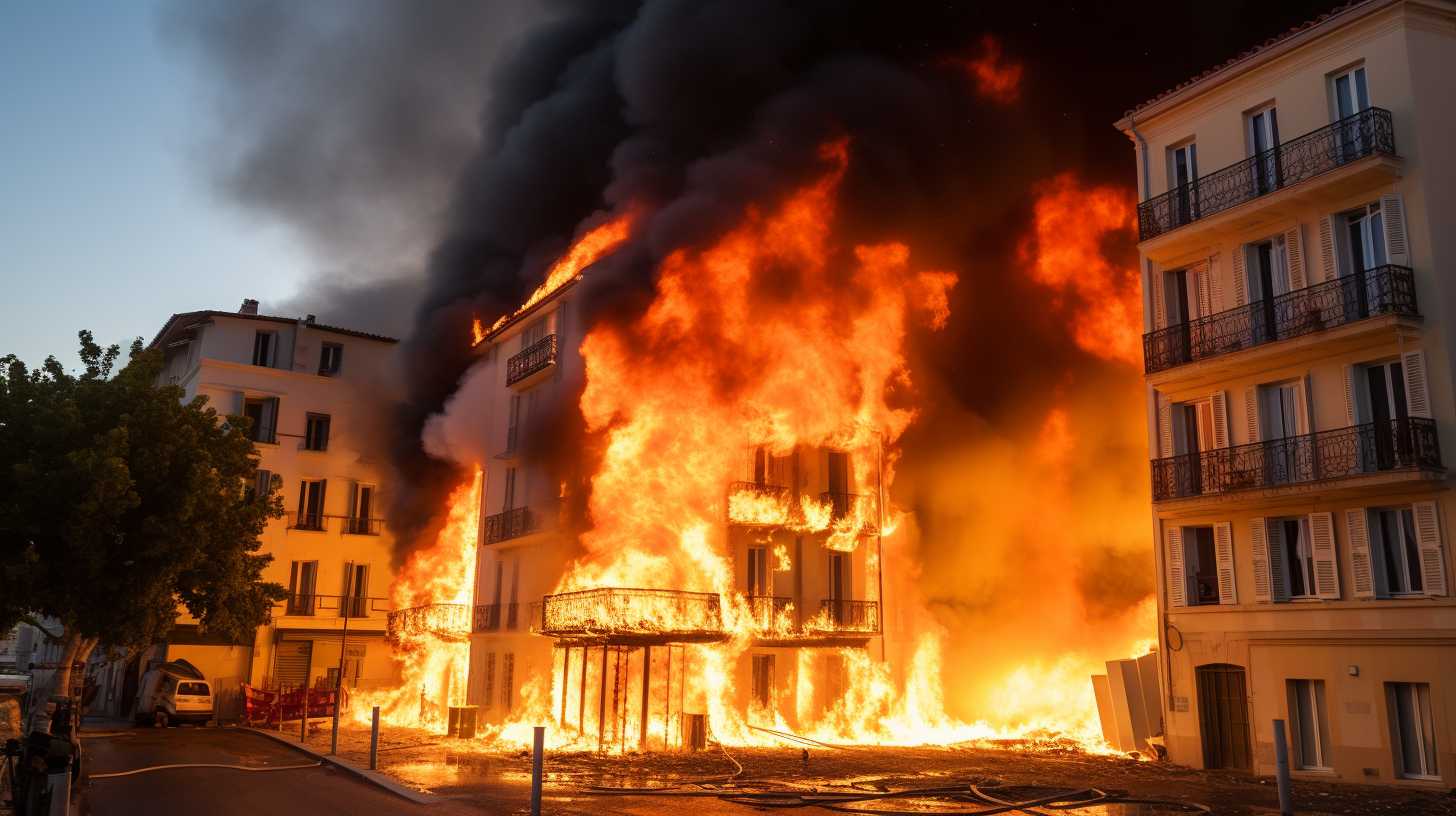 Tragique incendie à Grasse : Trois morts, des blessés et des défenestrations effroyables