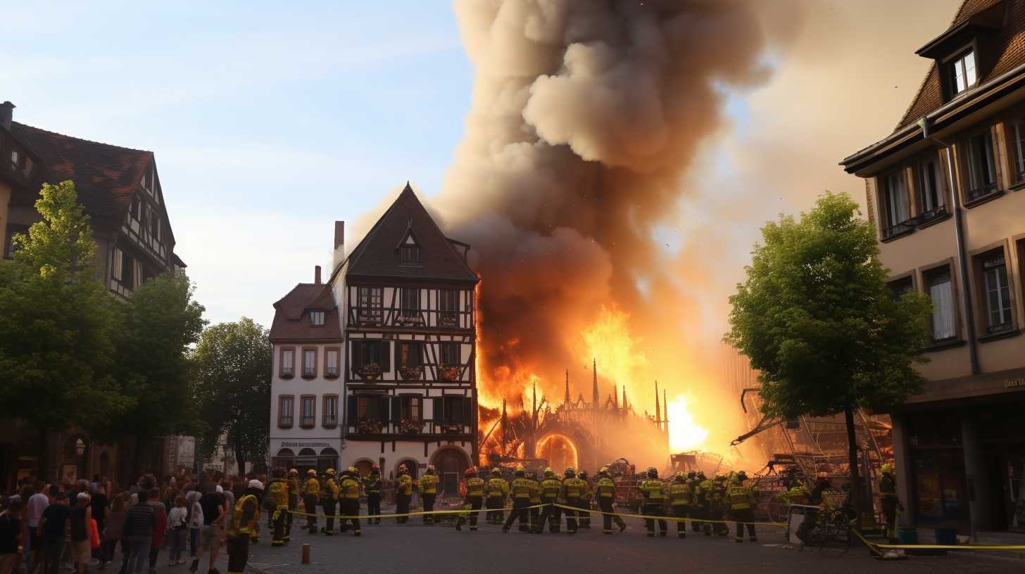 Un incendie meurtrier à Strasbourg : condamnations et réactions suite à ce drame tragique