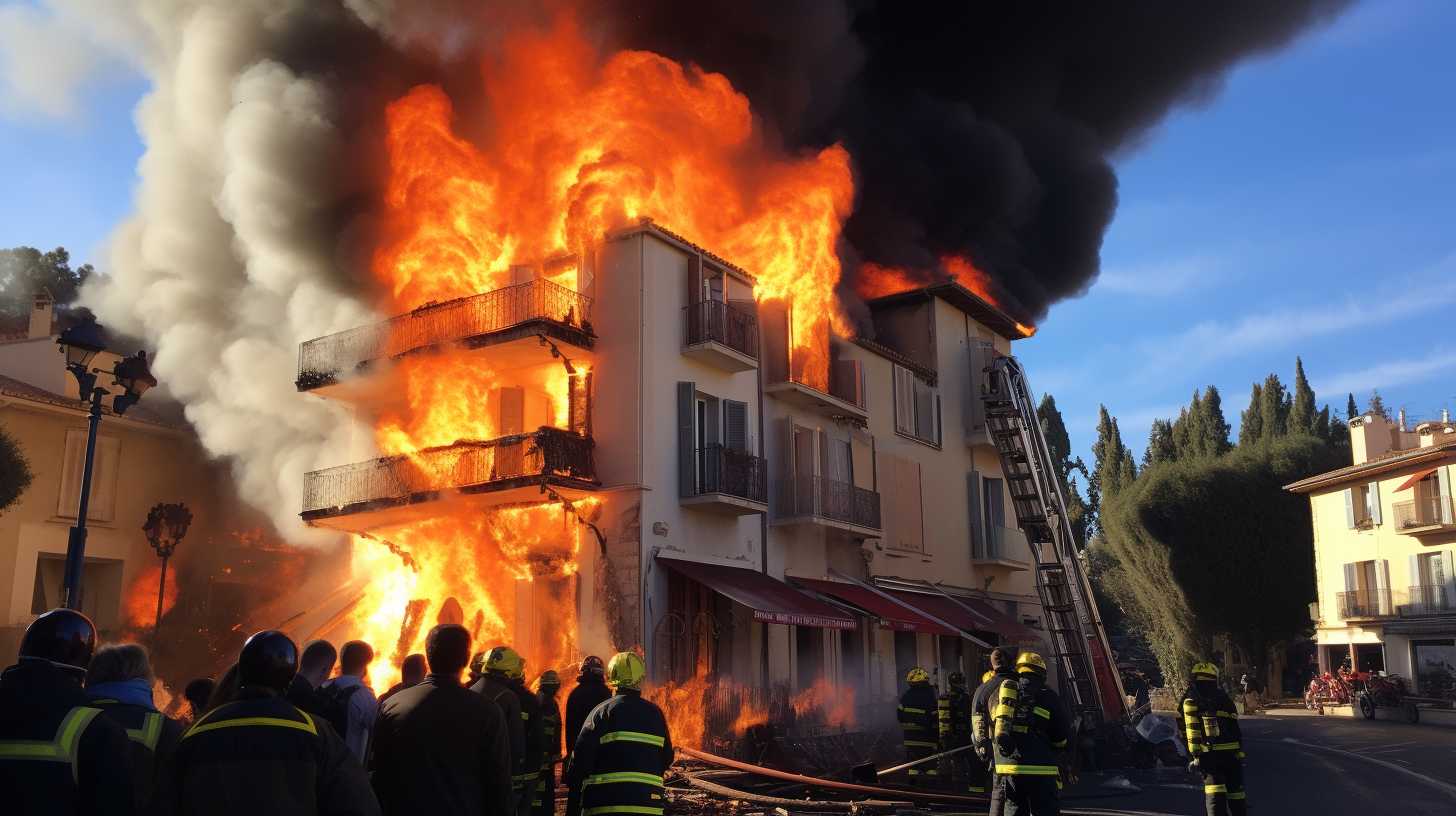 Un terrible incendie à Grasse fait trois victimes et met en lumière le besoin de rénovation du centre historique