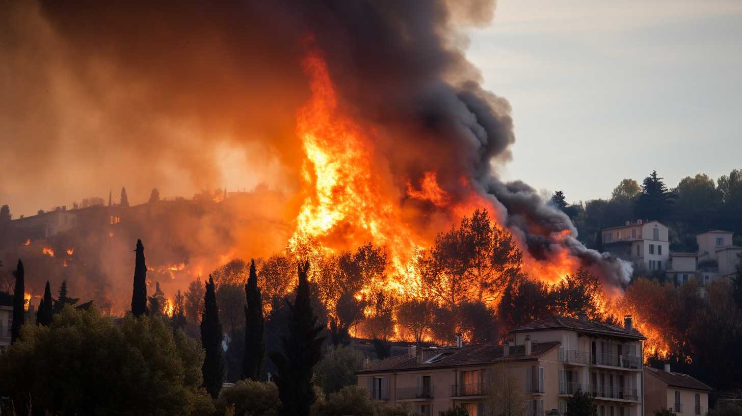 Un homme arrêté dans l'affaire de l'incendie mortel à Grasse : Les preuves accablantes révélées par les caméras de vidéosurveillance