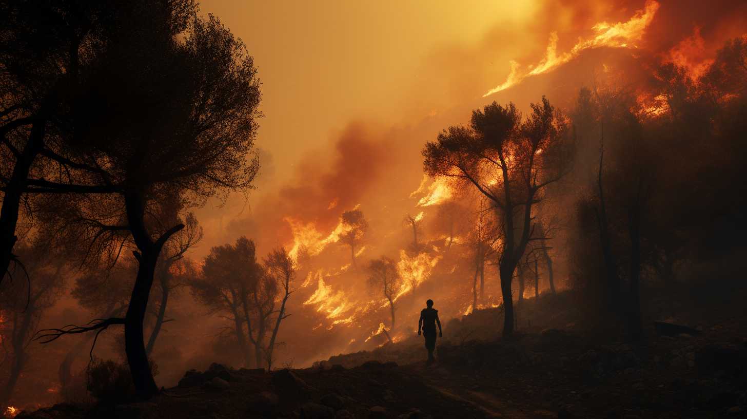 La forêt de Dadia en Grèce ravagée par les flammes : une perte tragique pour la biodiversité