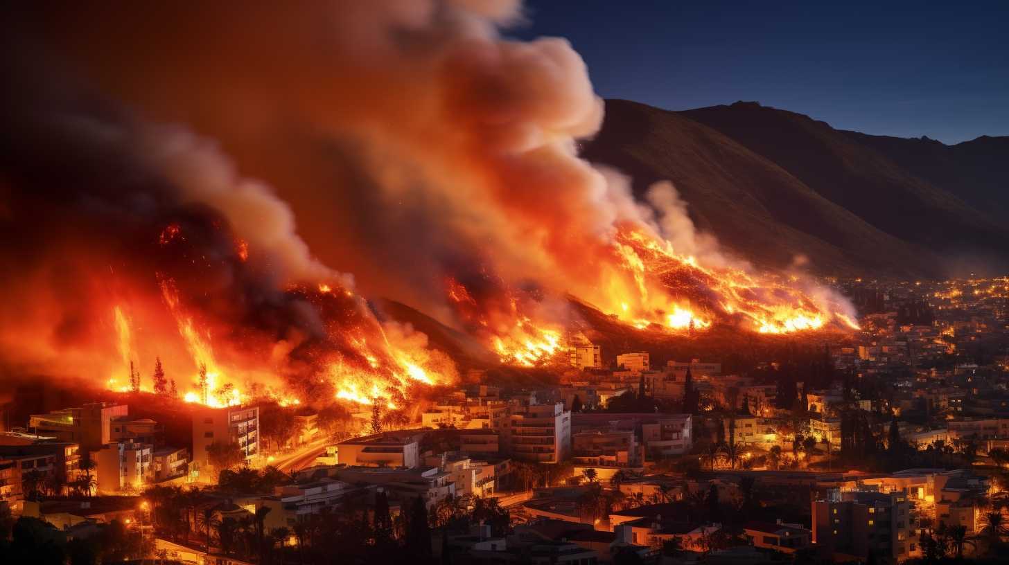 Espagne : un incendie incontrôlable dévaste Tenerife, l'île des Canaries