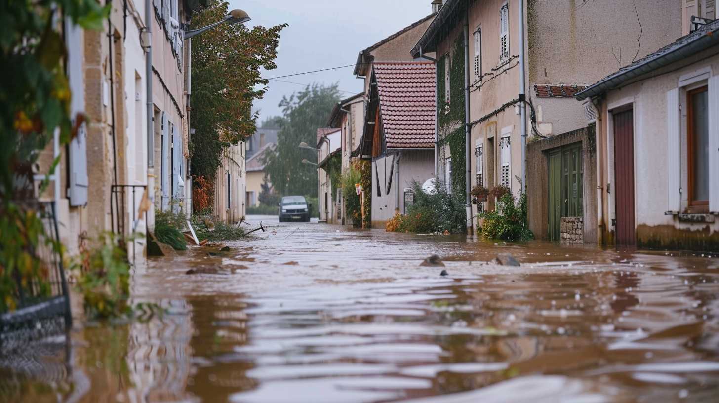 Inondations : évacuations et alertes dans le Gard, l'Yonne et Chinon