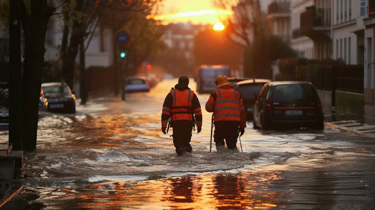 Multiplication des interventions des pompiers face aux inondations en Moselle et dans le Bas-Rhin