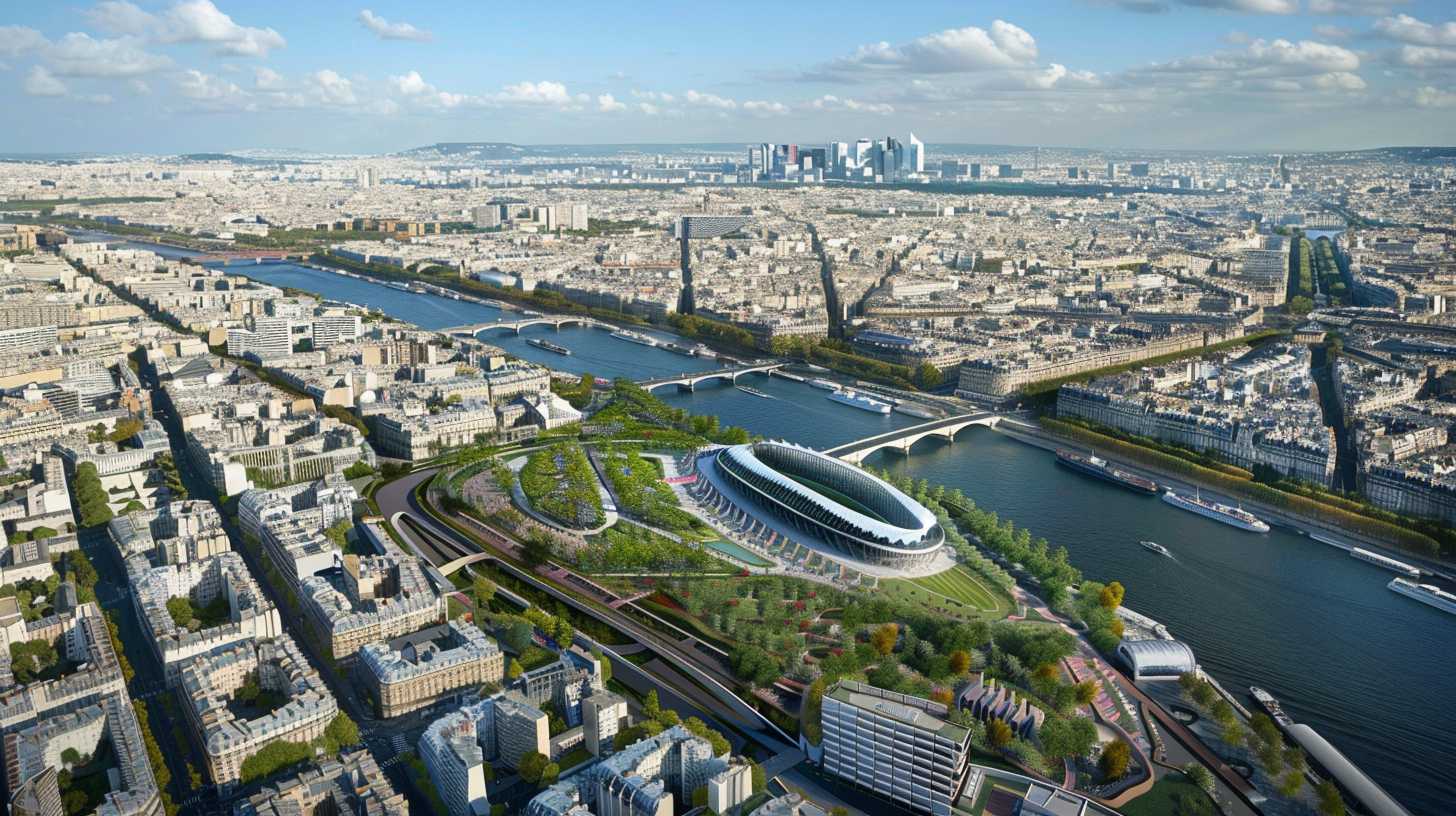 Les préparatifs spectaculaires pour les Jeux Olympiques de Paris 2024