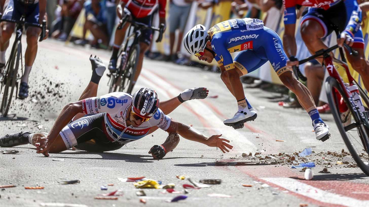 Les tensions entre Julian Alaphilippe et son manager éclatent lors d'une chute lors du Het Nieuwsblad