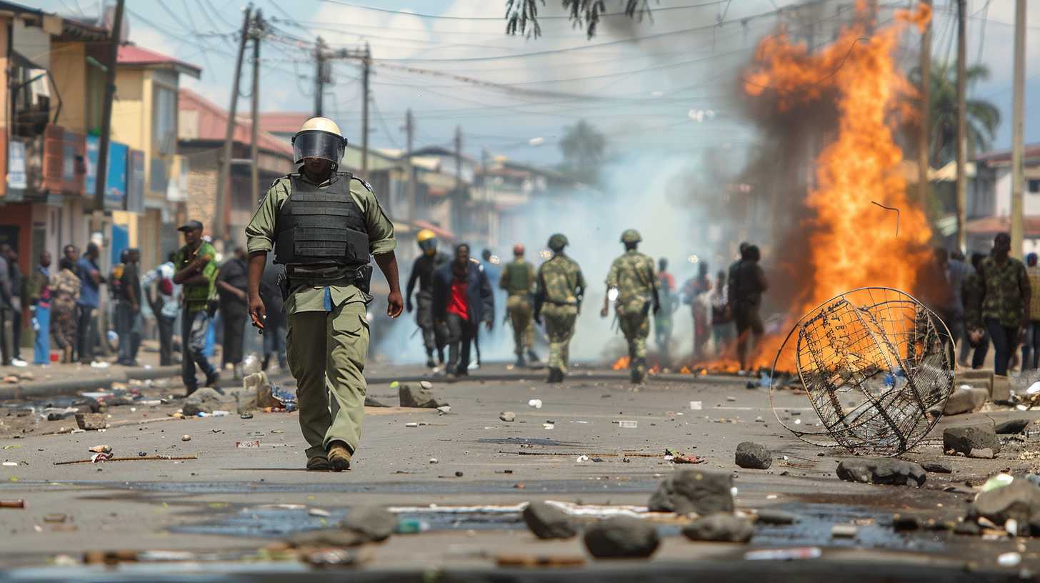 Manifestation sanglante à Nairobi : un mort lors d'un violent affrontement au Parlement