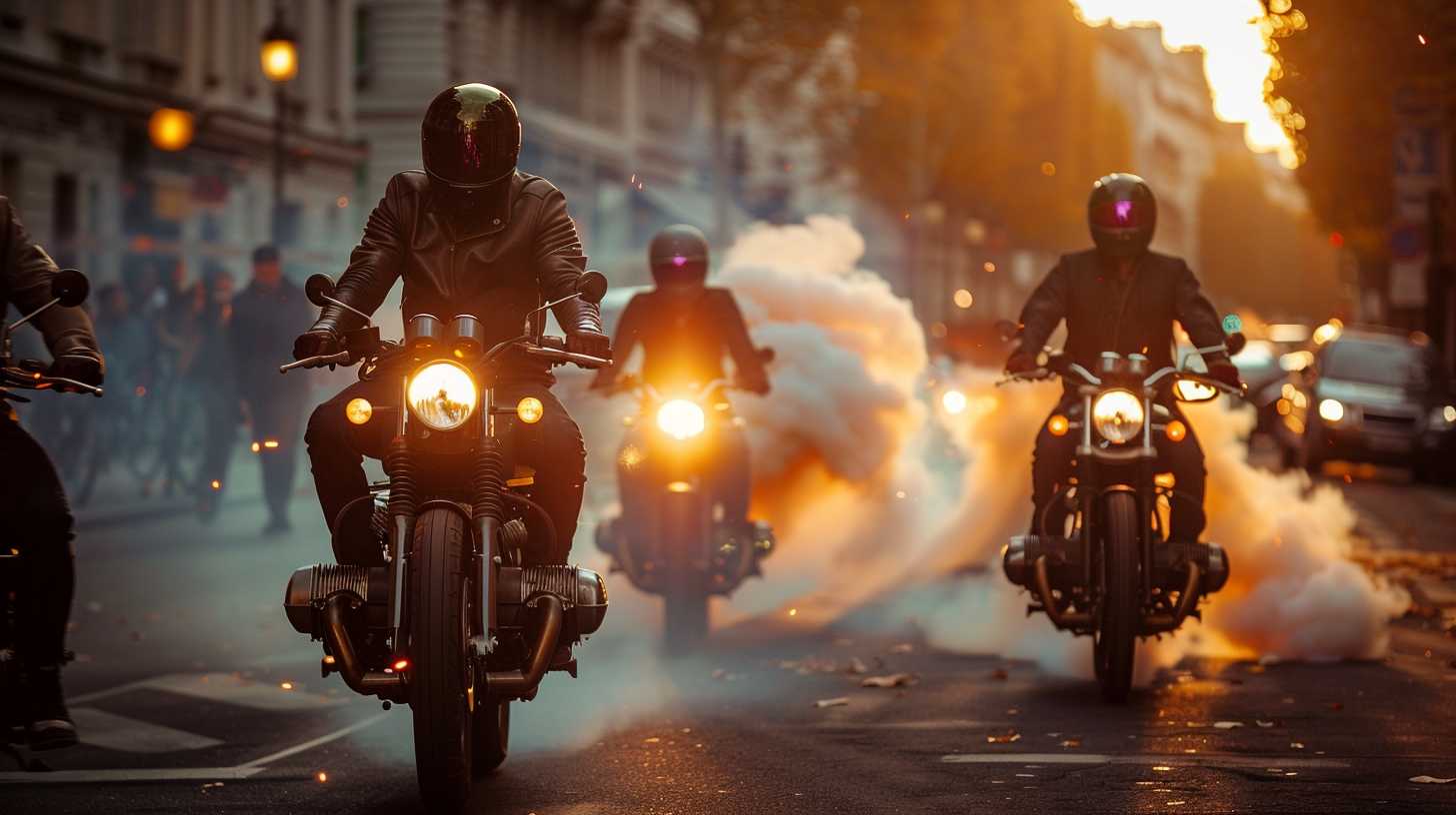 Manifestation massive contre le contrôle technique obligatoire des deux-roues à Paris : les motards en colère se mobilisent