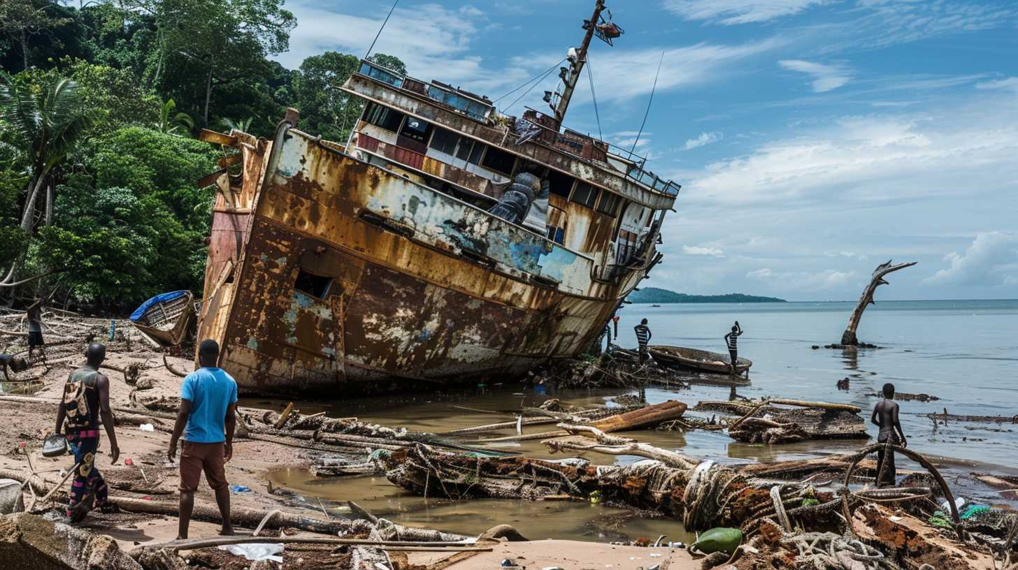 58 morts dans un naufrage meurtrier à Bangui, en Centrafrique : de nombreuses familles toujours sans nouvelles