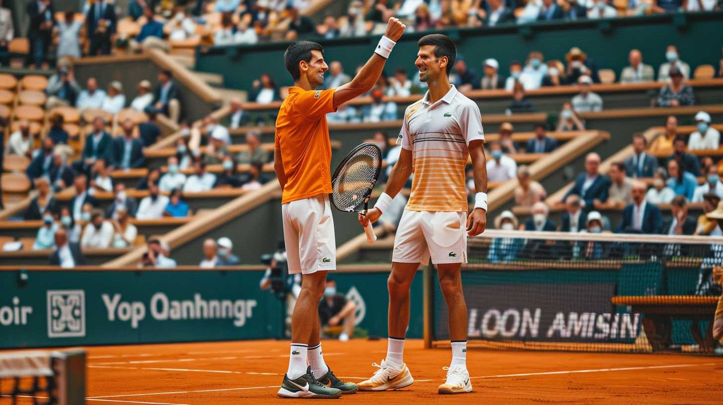 Novak Djokovic triomphe dans un match épique face à Musetti à Roland-Garros