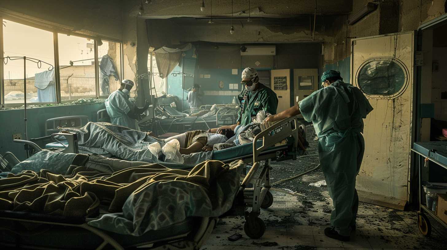 Tensions à Gaza : l'armée israélienne attaque l'hôpital Al-Shifa