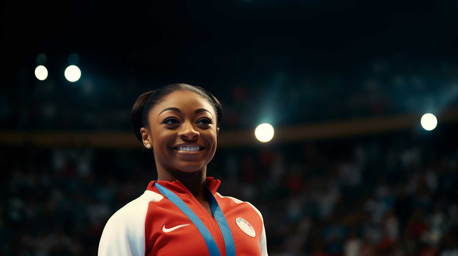 Simone Biles établit un nouveau record avec huit titres nationaux en gymnastique