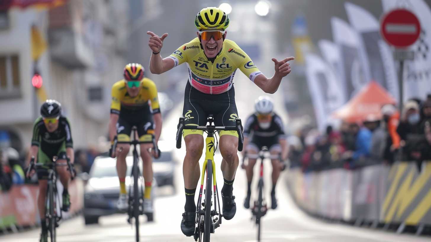 Tadej Pogacar triomphe sous la neige lors de la 16e étape du Giro d'Italia