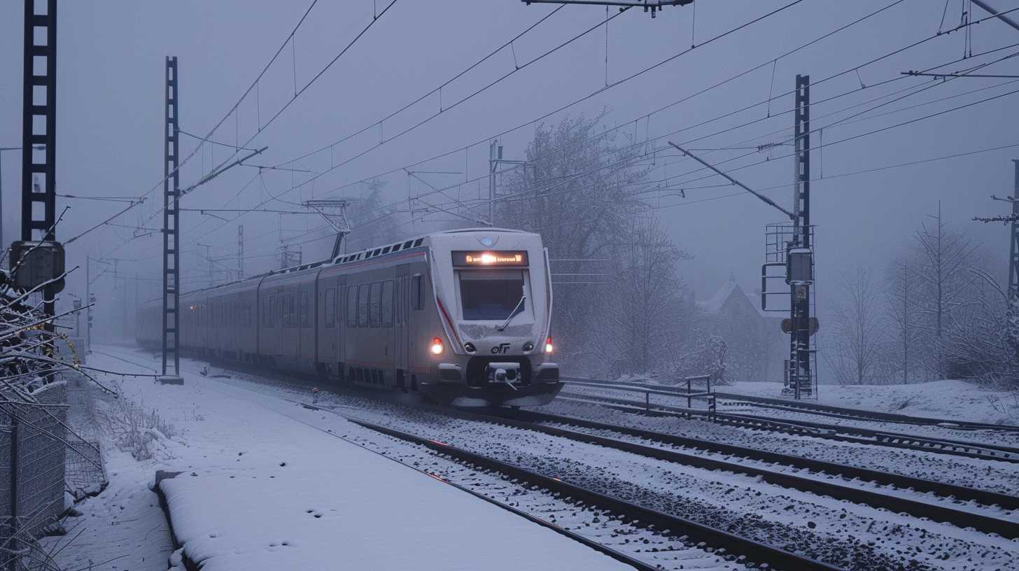 Un TER bloqué par un éboulement à Grigny: évacuation des passagers nécessaire