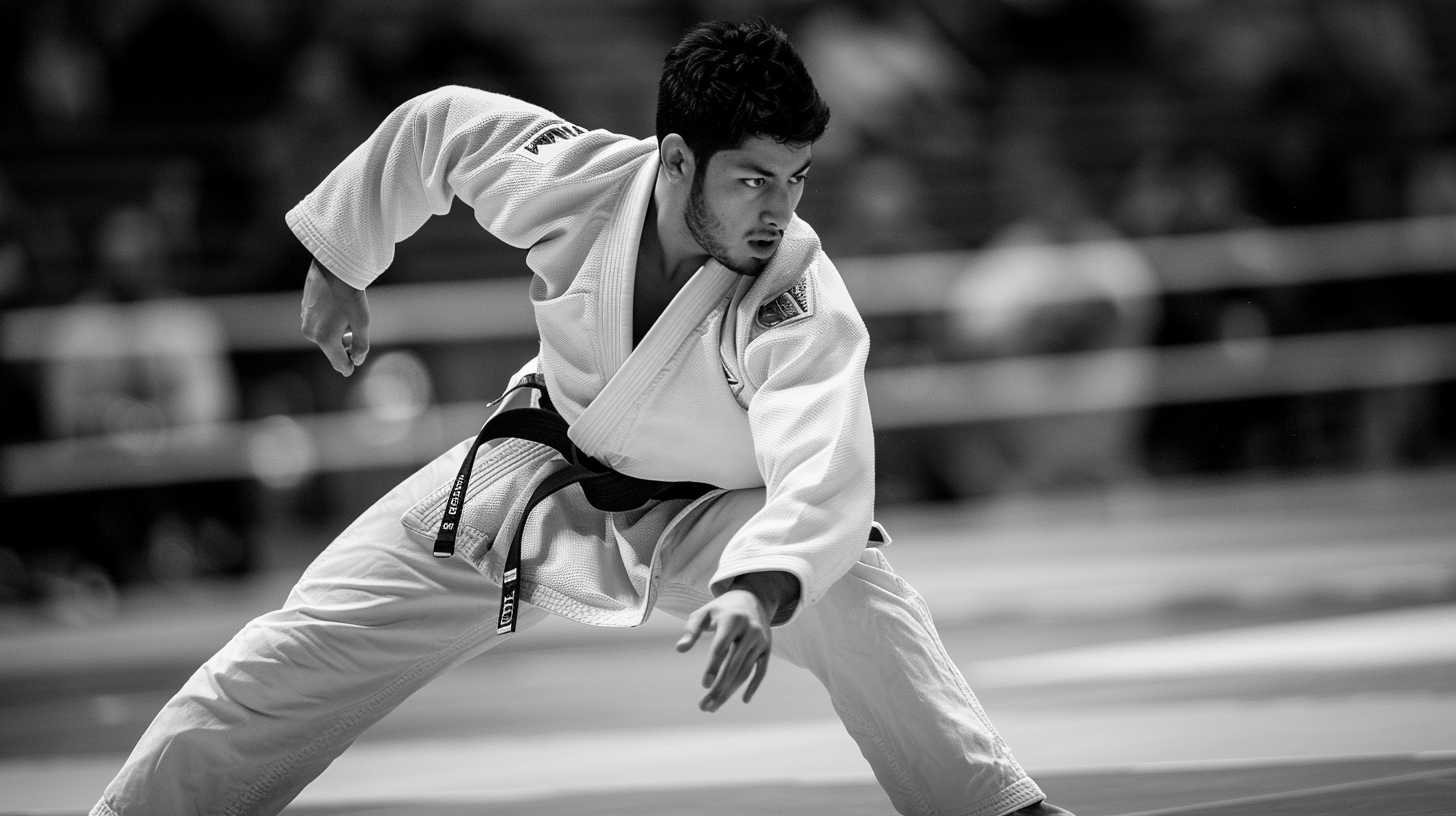 Le parcours semé d'embûches de Valentin Houinato : entre journalisme et judo, la quête des Jeux olympiques de Paris 2024